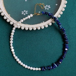 Freshwater Pearl & Stone Necklace – A Signature Urban Gear Creation