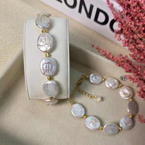 Handcrafted luxury pearl bracelet for women