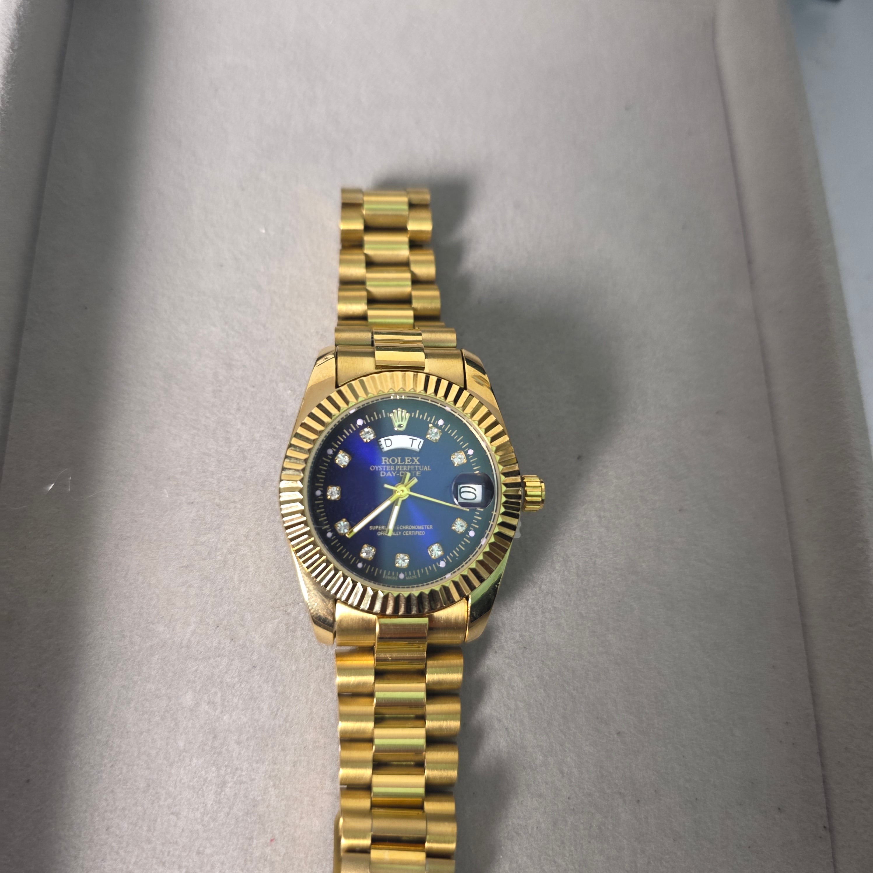ladies luxury gold watch