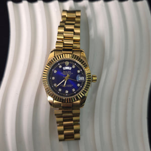 ladies luxury gold watch