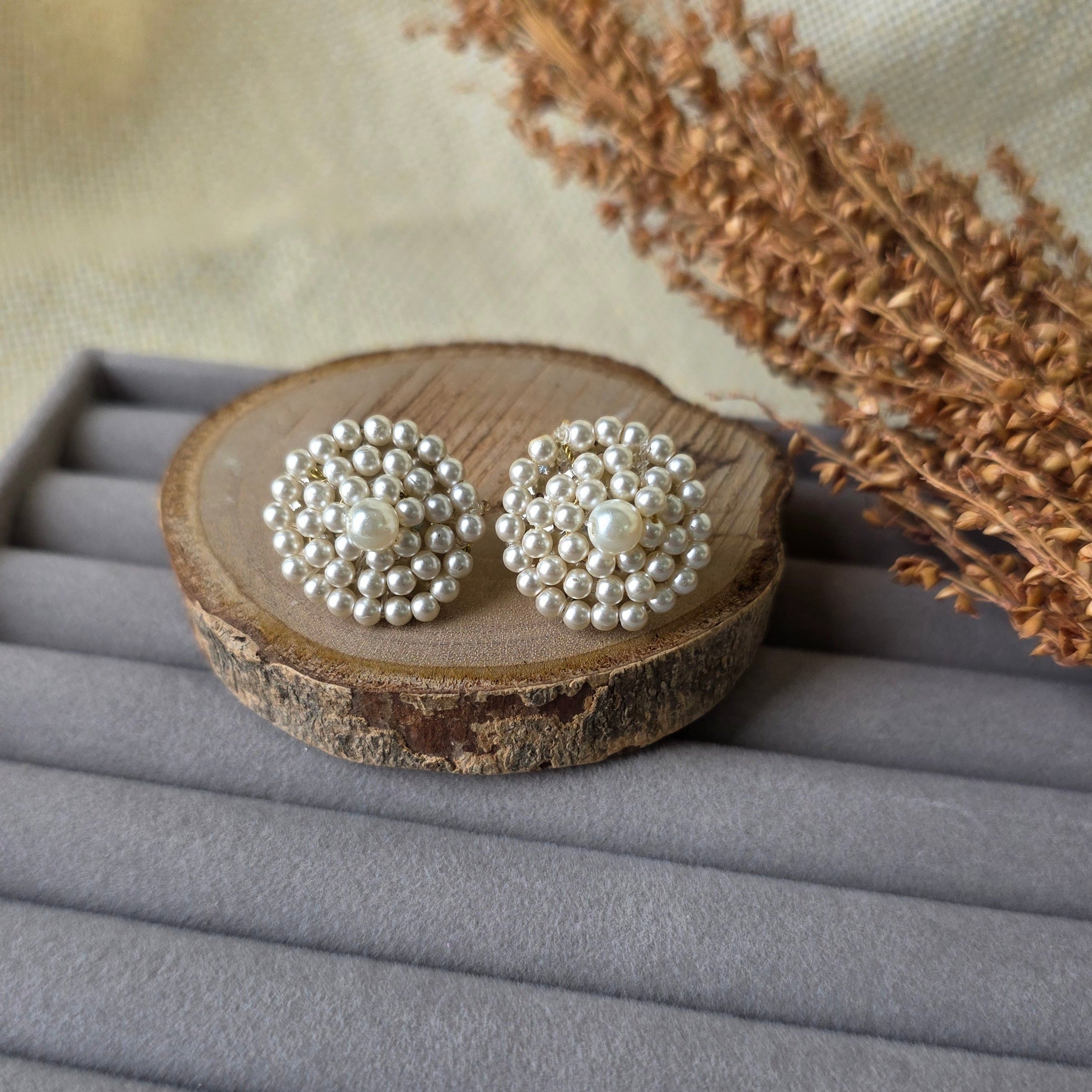 Handcrafted jade gemstone earrings women