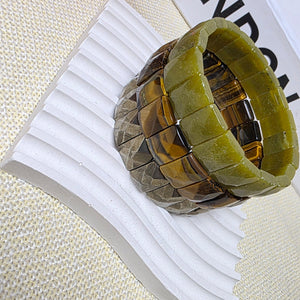 handmade stone bracelet