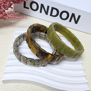 handmade stone bracelet