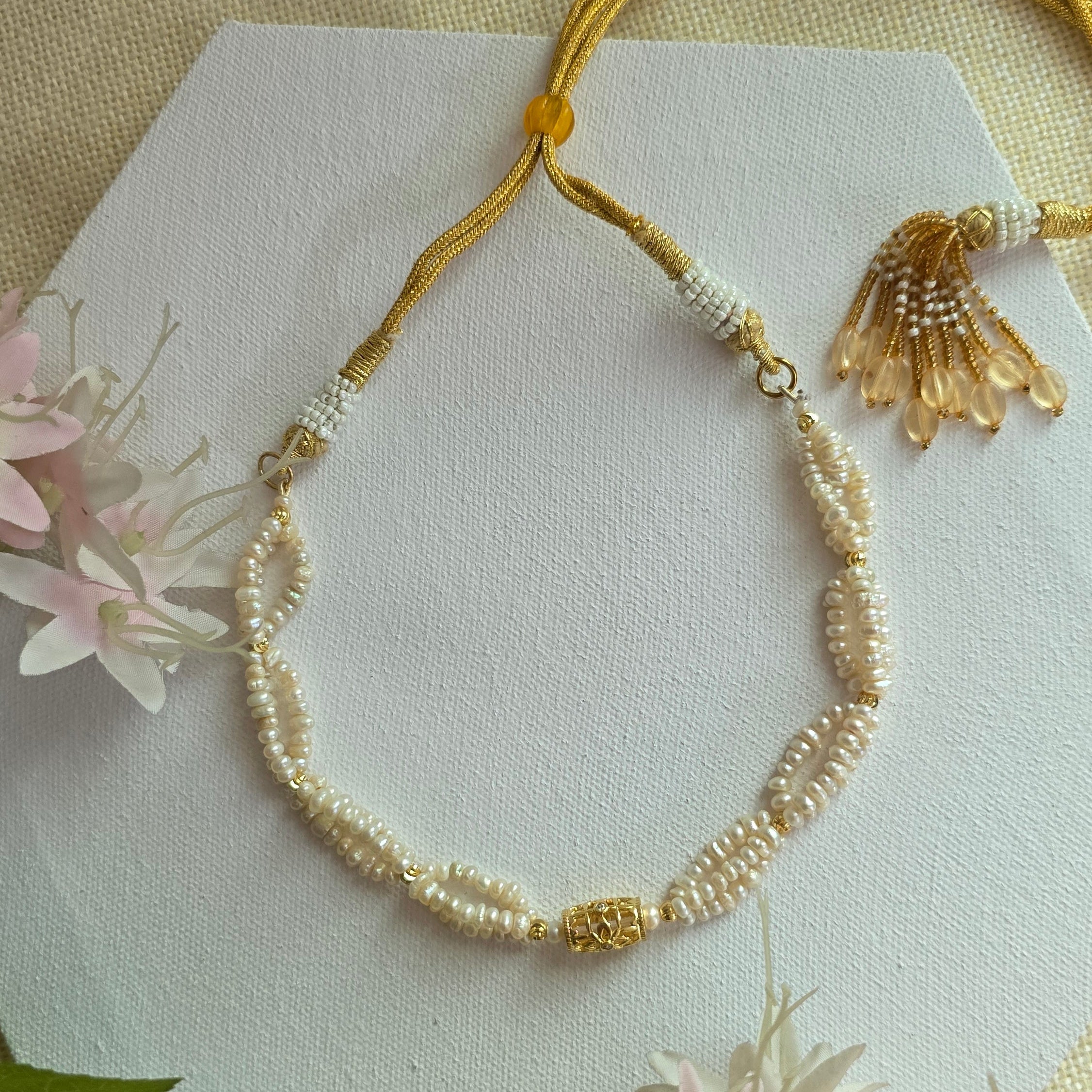 Luxury Multi-Strand Freshwater Pearl Necklace