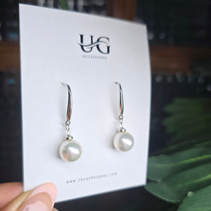 Elegant Pearl Dangle Earrings for Women