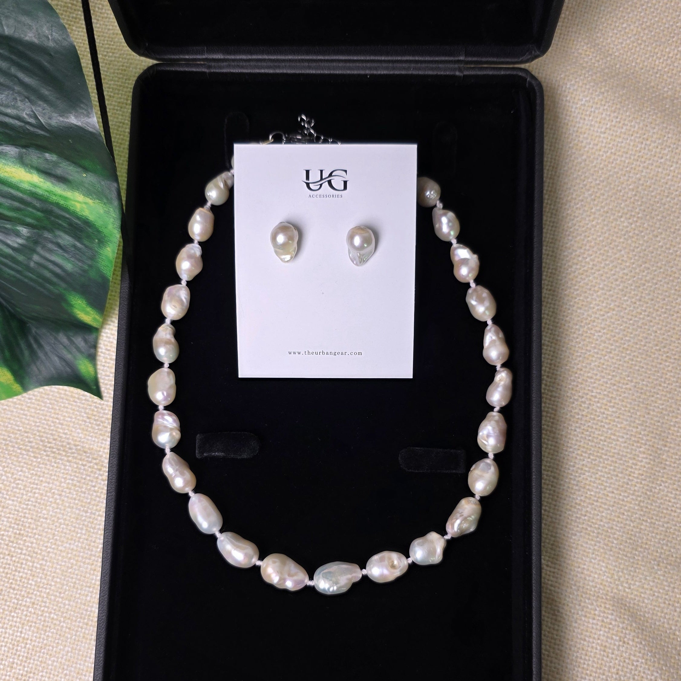 Handmade Natural Baroque Pearl Jewelry