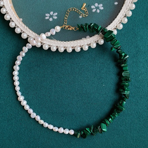 Freshwater Pearl & Stone Necklace – A Signature Urban Gear Creation