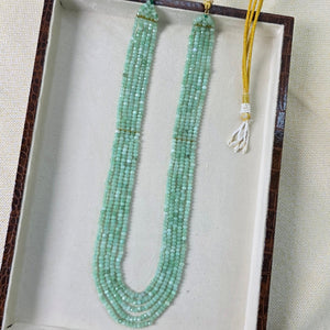green aventurine multi layer necklace