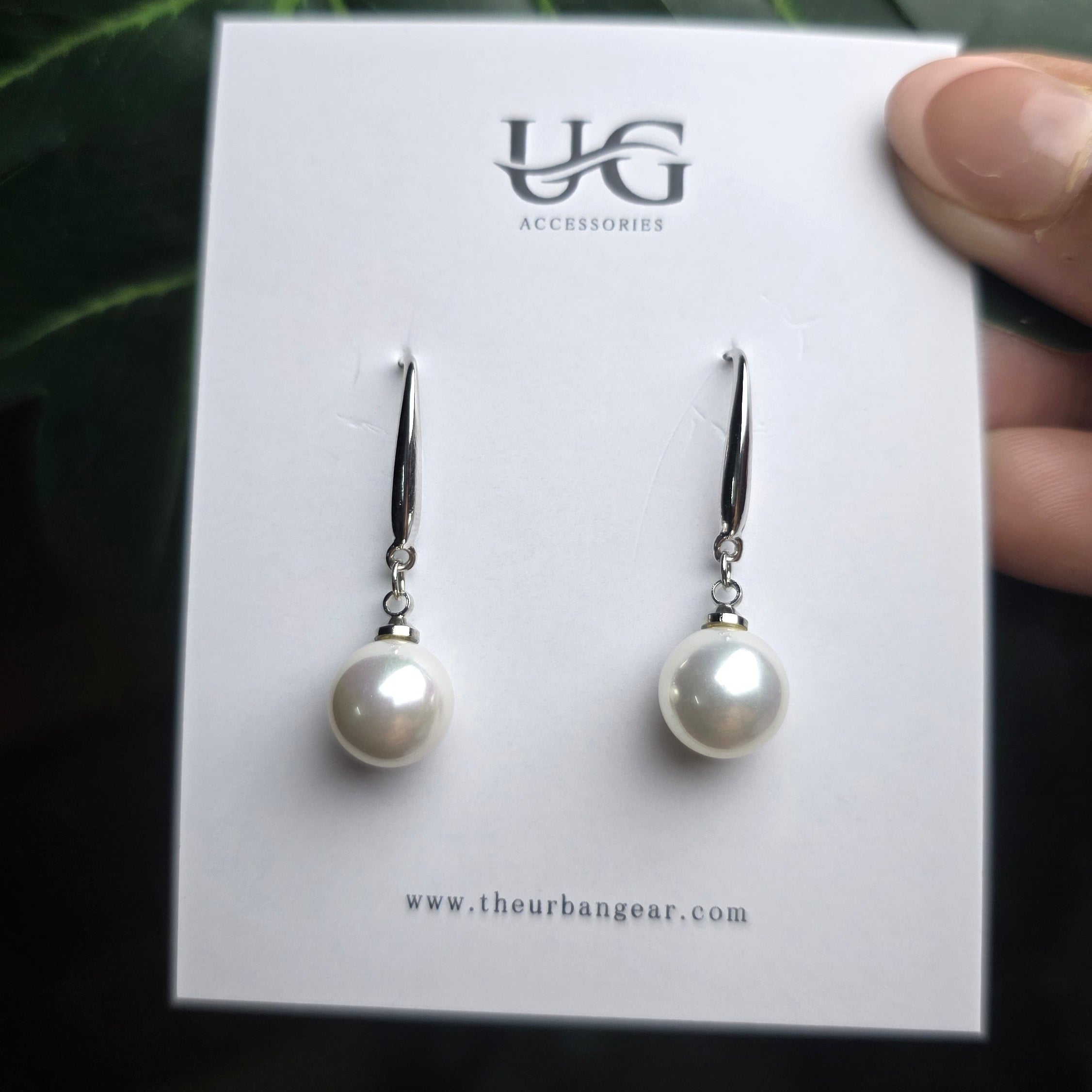 Elegant Pearl Dangle Earrings for Women