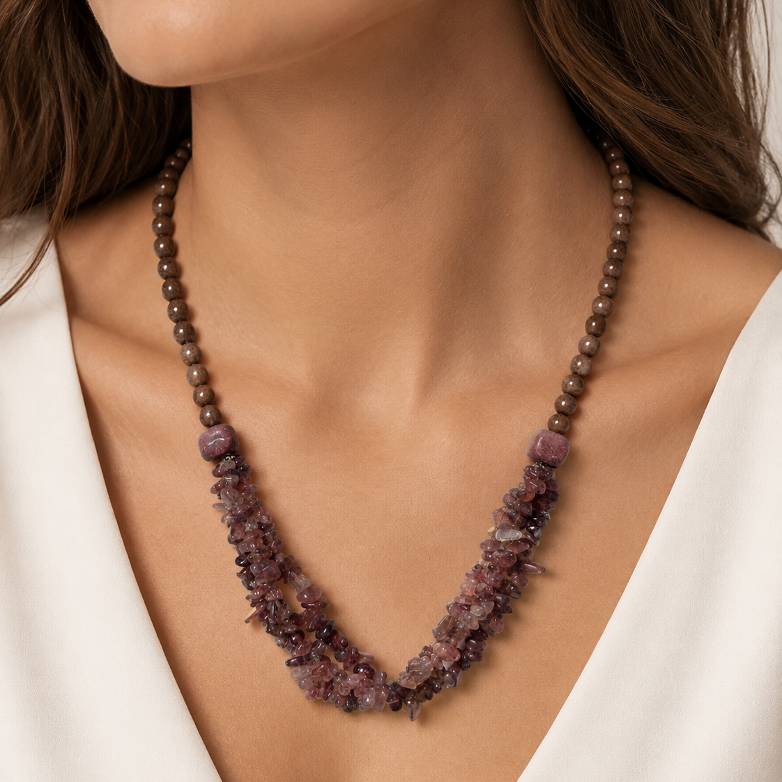 Handmade Gemstone Necklace Collection