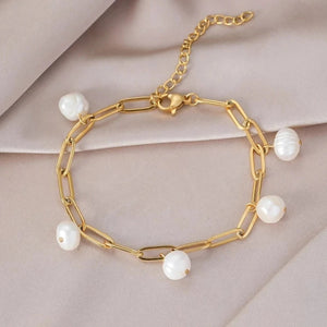 Genuine Natural Freshwater Pearls Bracelet Urbangear