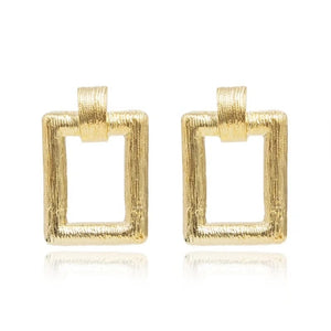 Geometric Statement Earrings Urbangear