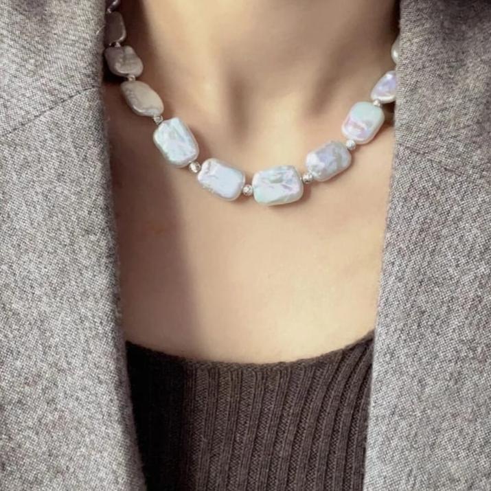 Natural Baroque Pearls Necklace – Irregular Beauty in Every Piece