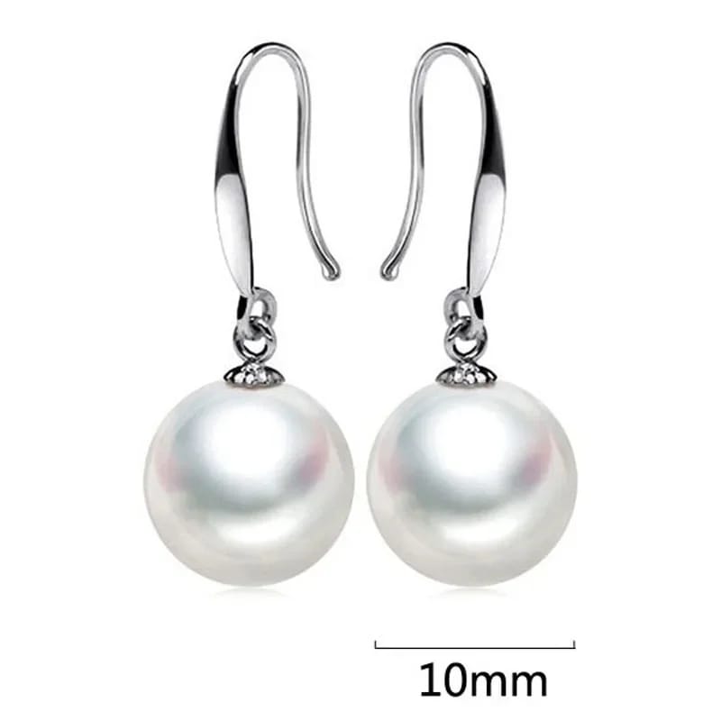 Elegant Pearl Dangle Earrings for Women