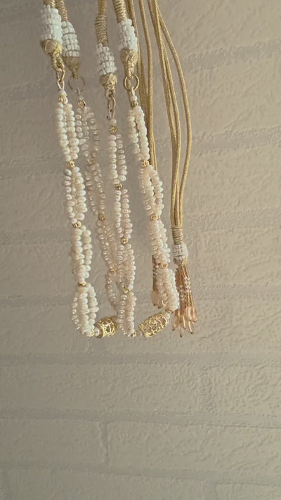 Luxury Multi-Strand Freshwater Pearl Necklace