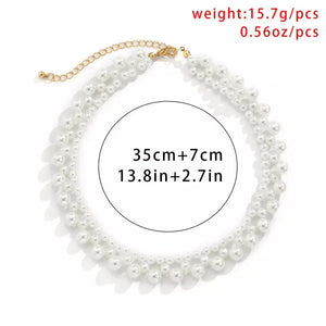 Pearl Choker Necklace Urbangear