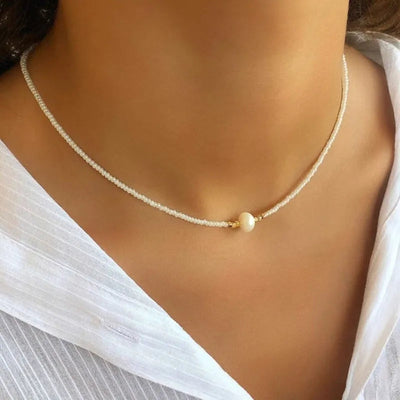 Single Fresh Water Pearl Necklace Urbangear